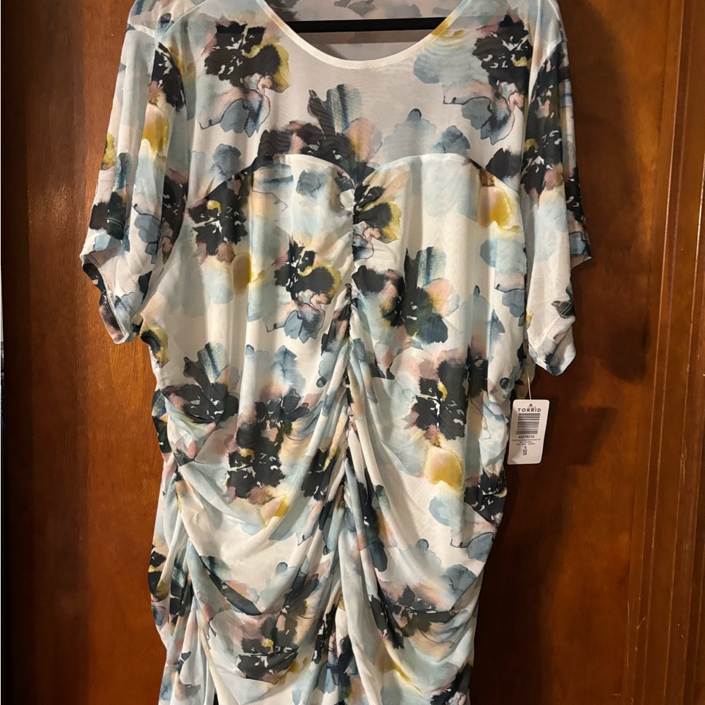 Torrid Multicolor Floral Women's Blouse